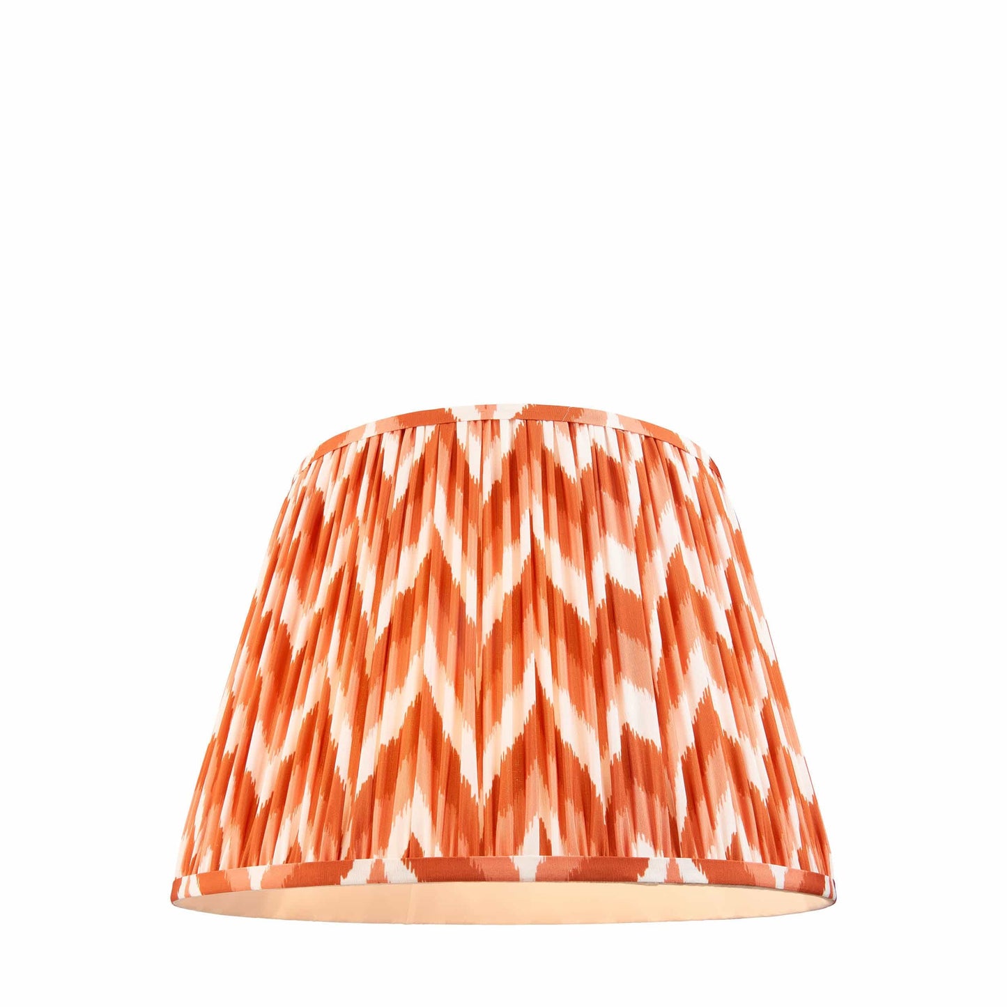Zig Zag Pleated Shade - Apricot