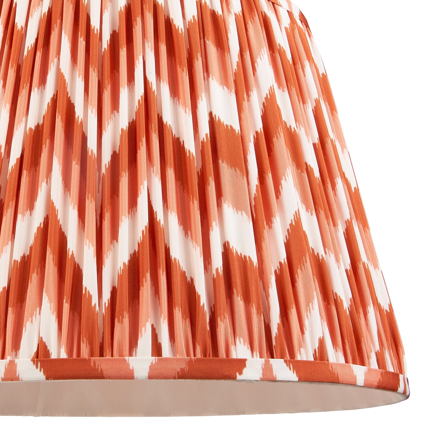 Zig Zag Pleated Shade - Apricot