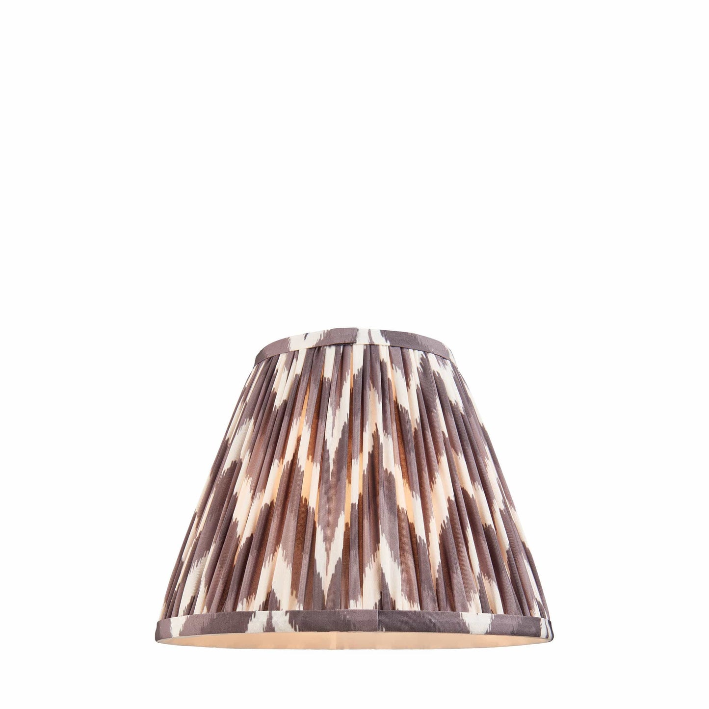 Zig Zag Pleated Shade - Pearl Grey