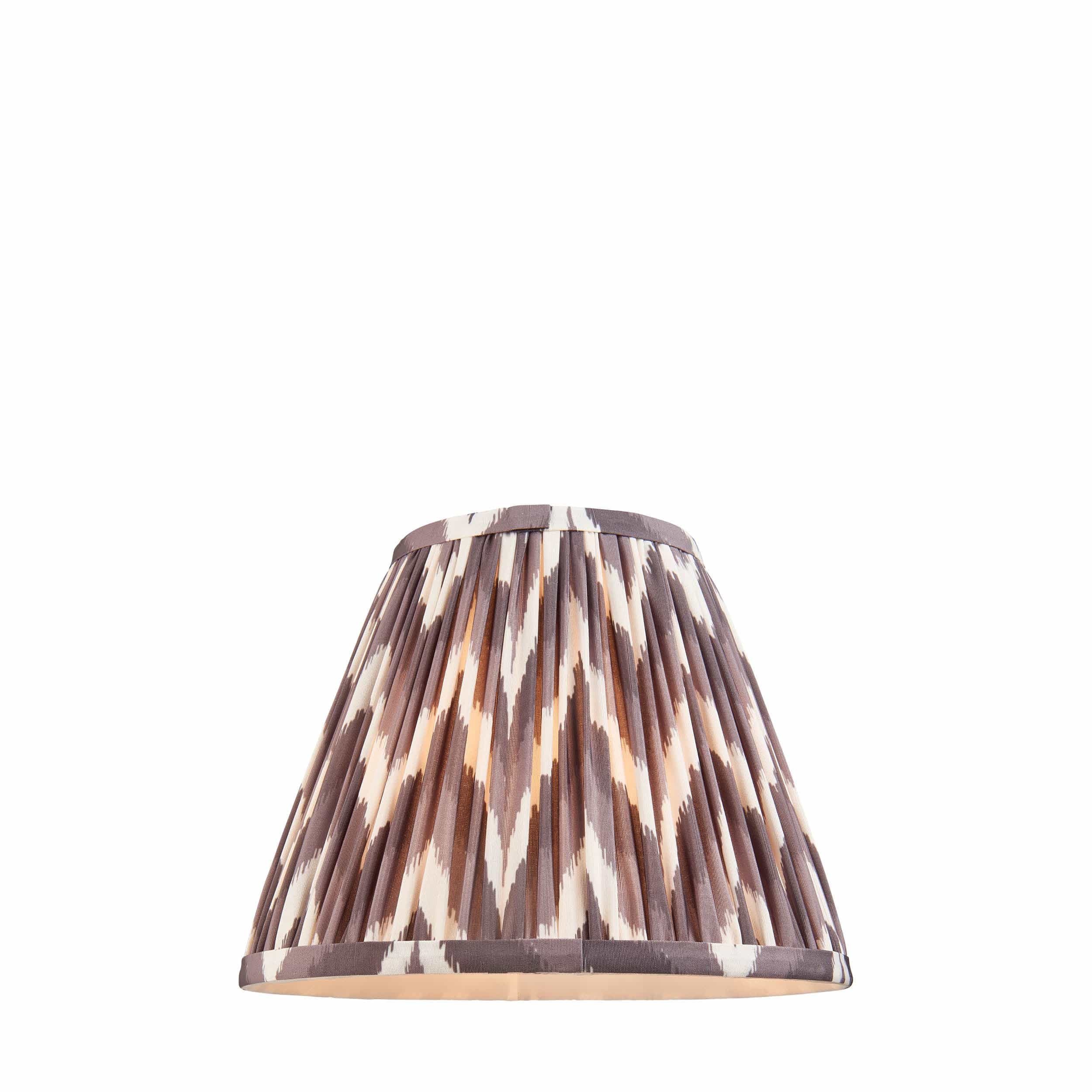 Zig Zag Pleated Shade - Pearl Grey