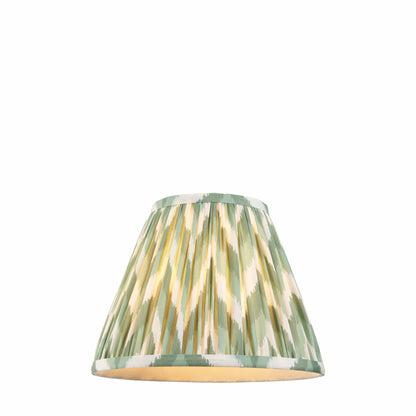 Zig Zag Pleated Shade - Green