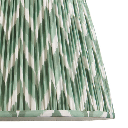 Zig Zag Pleated Shade - Green