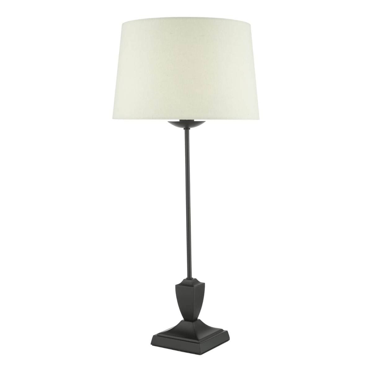 Tessa Satin Black Table Lamp Base Only