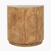 Burr Effect Wooden 2 Door Cabinet