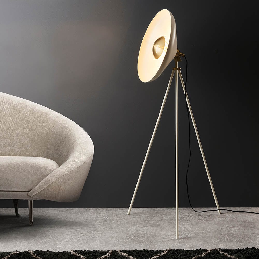 Dione White Floor Lamp