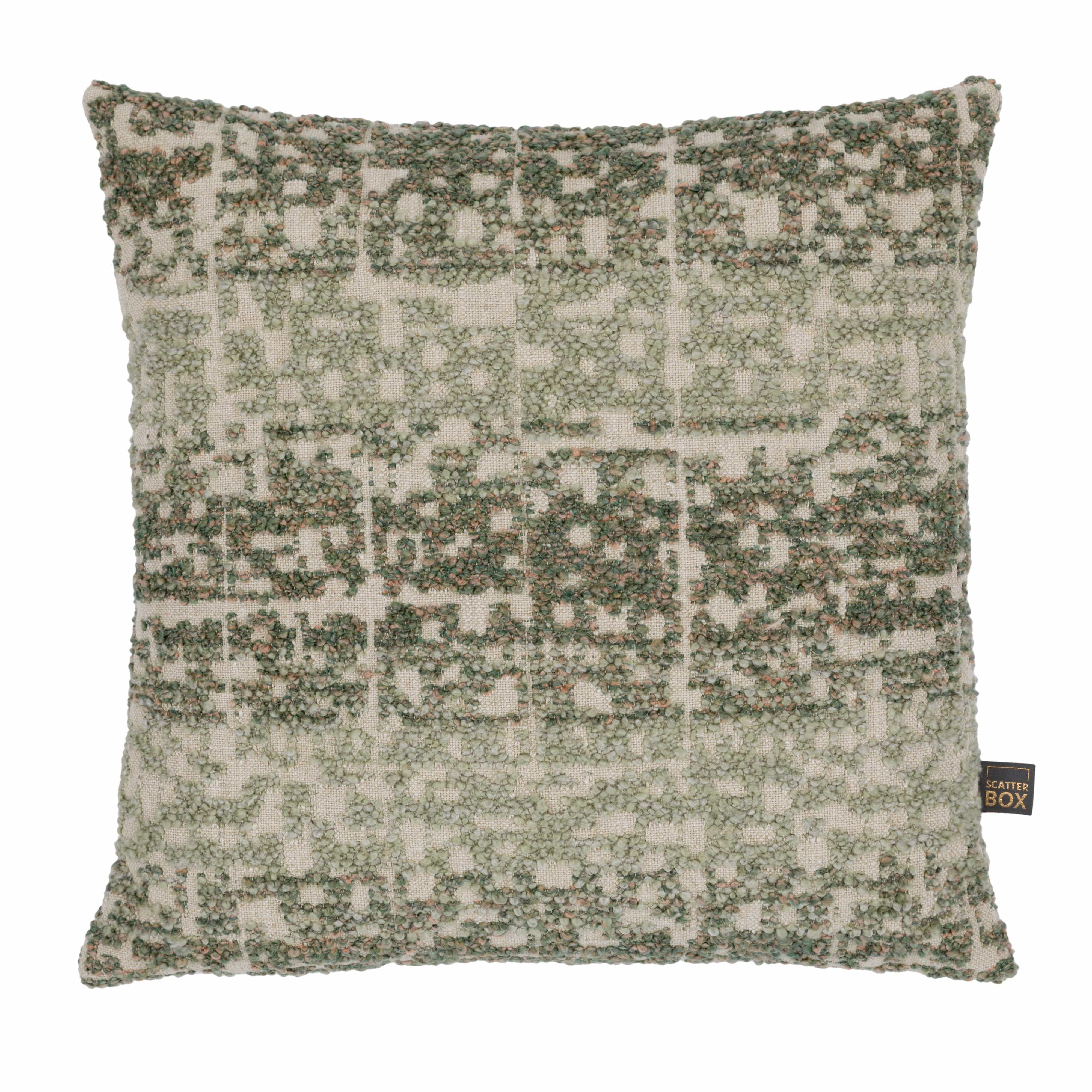 Esme Green & Rose Cushion