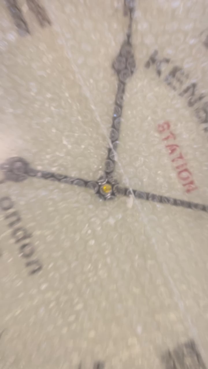 Load video: Video of a Kensington wall Clock being unwrapped