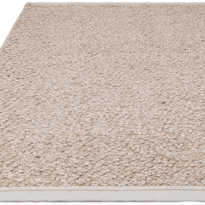 Chunky Taupe Boucle Rug