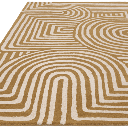 Labyrinth Curved Rug - 3 Colours