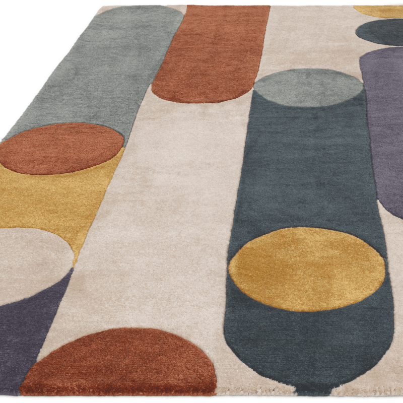 Morse Multi Colour Rug