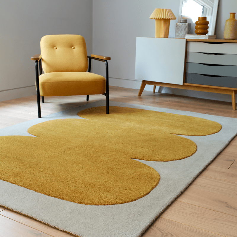 Ochre Sculpt Rug