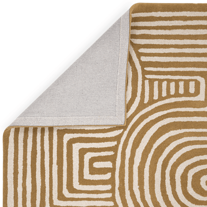 Labyrinth Curved Rug - 3 Colours