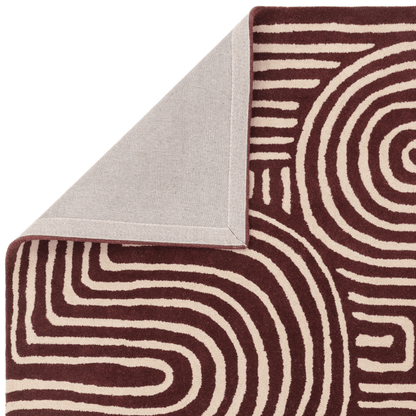 Labyrinth Curved Rug - 3 Colours