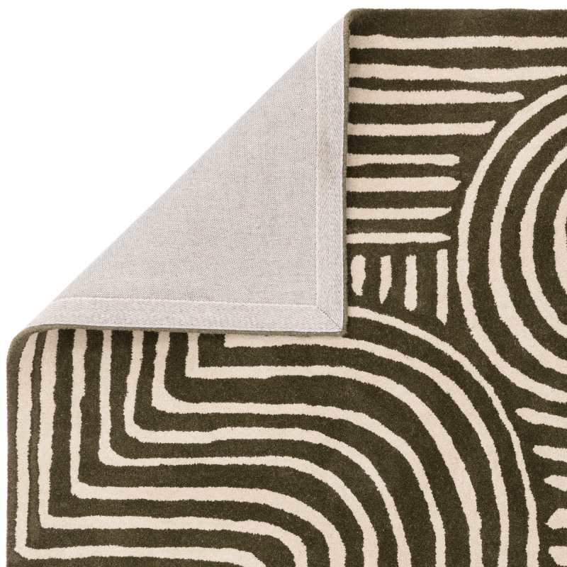 Labyrinth Curved Rug - 3 Colours