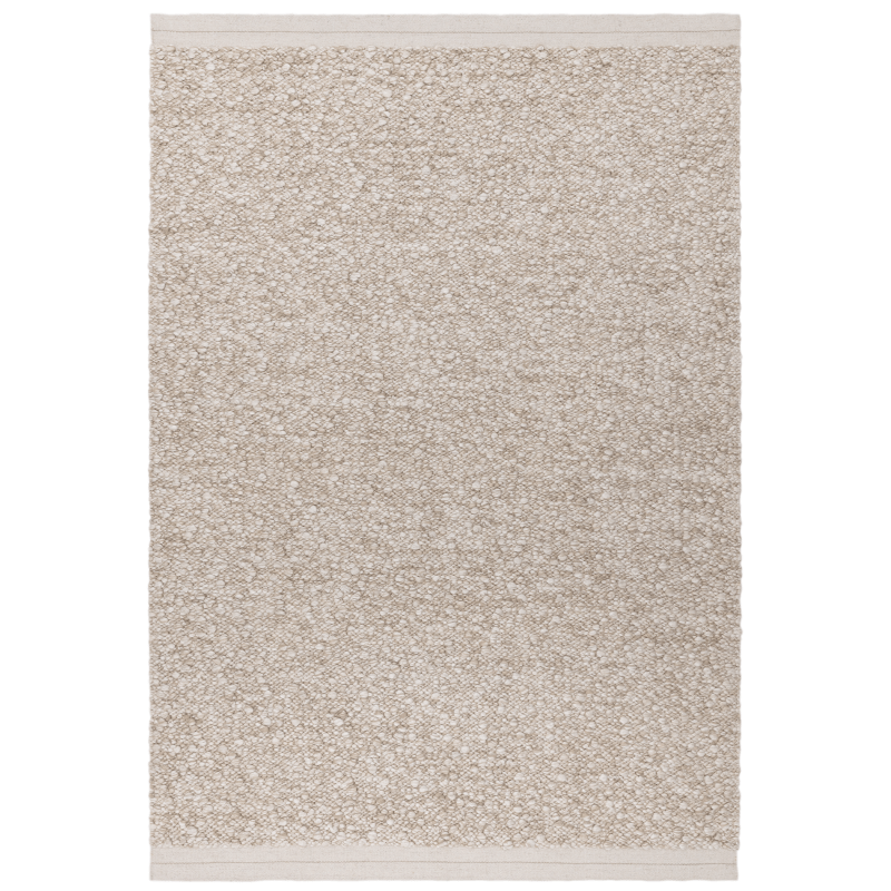 Chunky Taupe Boucle Rug