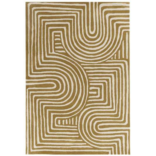 Labyrinth Curved Rug - 3 Colours