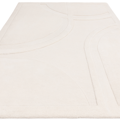 Olena Cream Movement Rug