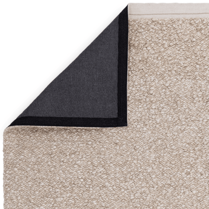 Chunky Taupe Boucle Rug