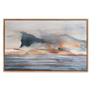 Alder Blue & Grey Canvas Wall Art