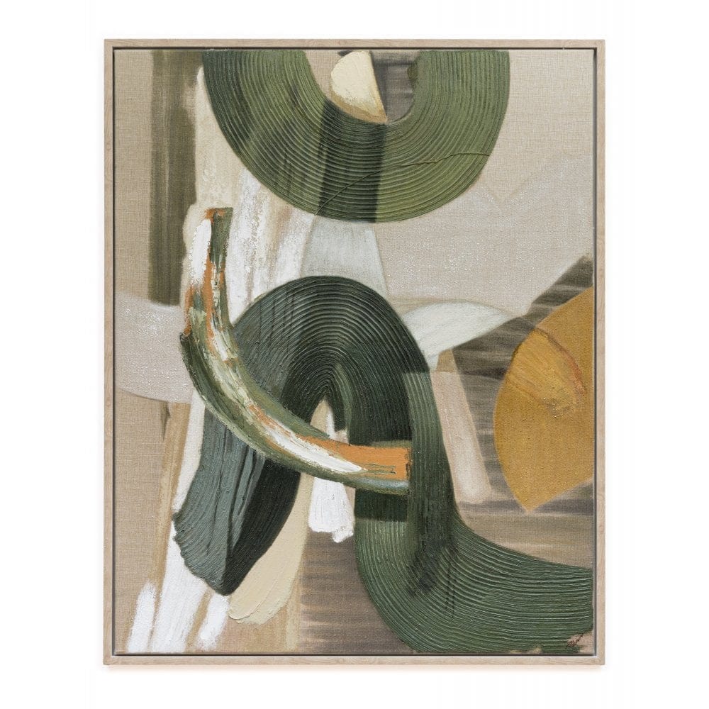 Colby Green Canvas Wall Art