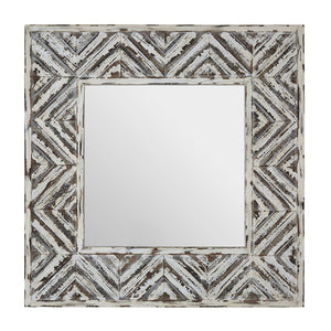 Ashante Wood Frame Wall Mirror