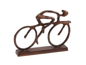 Cyclist Antique Bronze Finish