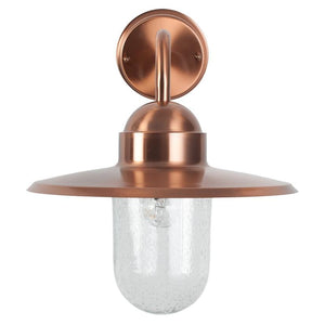 Copper Fisherman Outdoor Wall Light