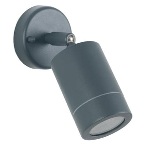 Grey Adjustable Outdoor Wall Light