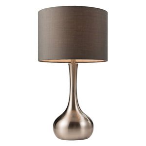 Piccadilly Satin Nickel Touch Table Lamp