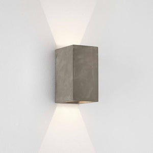 Oslo 160 LED Up & Down Wall Light Concrete