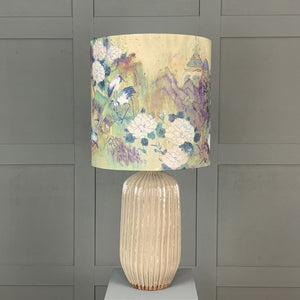 Tiree Table Lamp with Meijing Emperor Shade