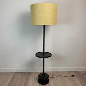 Hemi Dark Wash Wood Floor Lamp