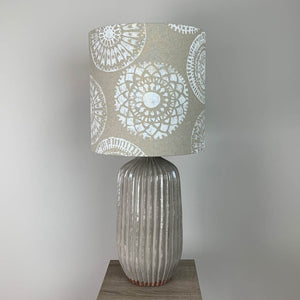Tiree Table Lamp with Mayan Linen Shade
