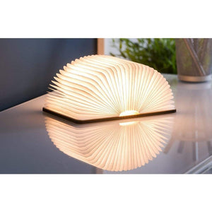Walnut Smart LED Booklight Mini Table Lamp