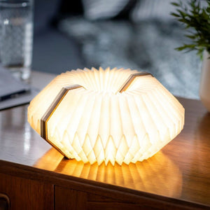 Bamboo Smart Accordion Table Lamp