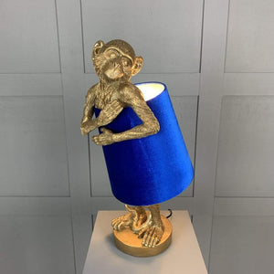 Hugo Monkey Brass Table Lamp