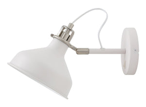 Norway Adjustable Wall Light White