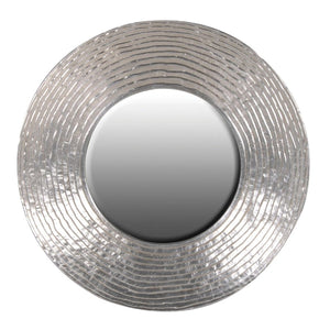 Silver Circle Mirror