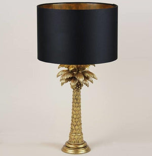 Palm Gold Table Lamp